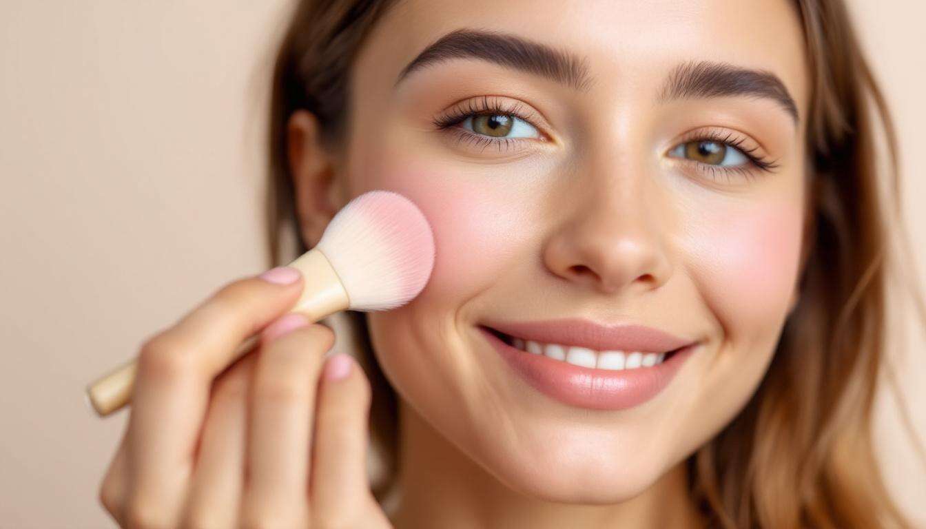 Comment appliquer du blush sur les pommettes ?